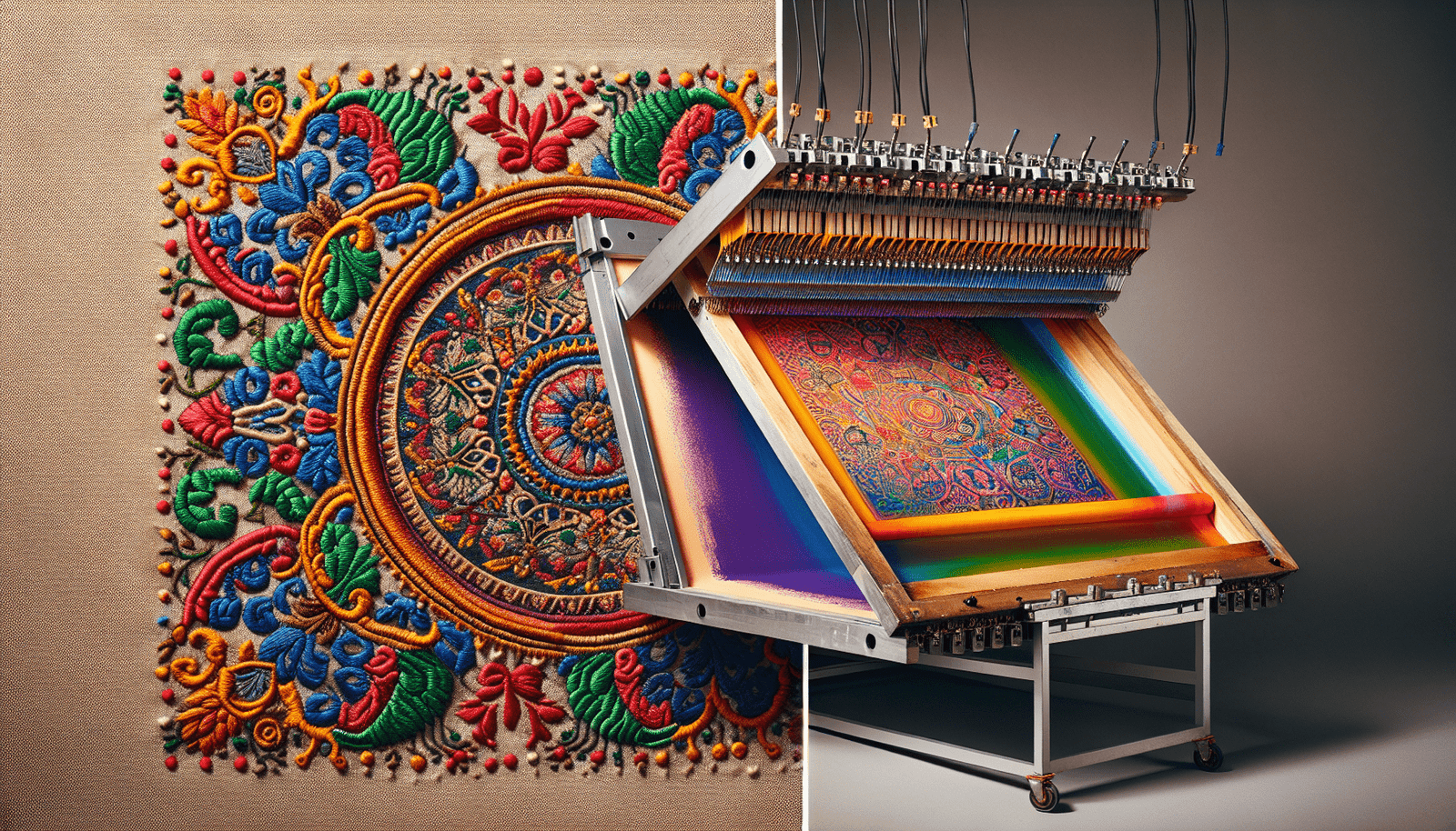 Understanding The Differences Between Embroidery And Screen Printing