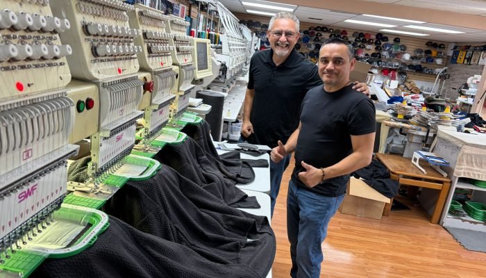 Custom embroidery order tracking from digitizing to production at Merlin Embroidery